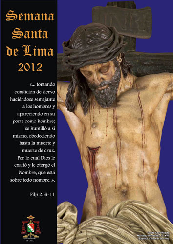 Cartel Oficial Arzobispado de Lima 2012