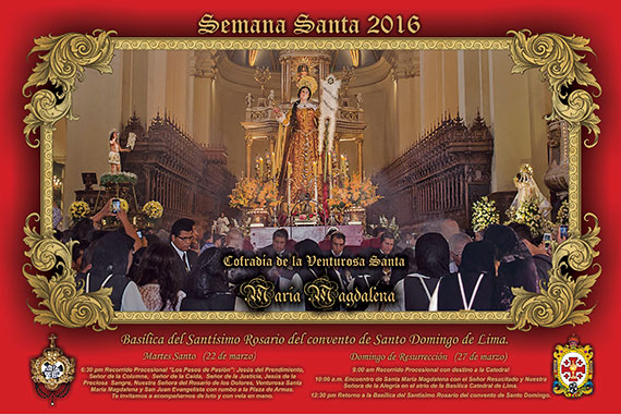 Cofradía de la Venturosa Santa María Magdalena 2016